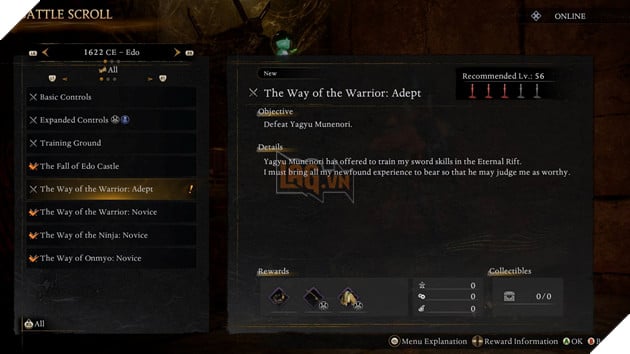 Nioh 3: Hướng Dẫn Cách Mở Khóa Ô Vũ Khí Cận Chiến Thứ Hai 2