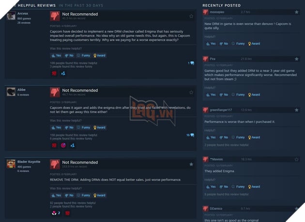 Resident Evil 4 Remake Bất Ngờ Ăn Bom Review Vì Thay Thế DRM Bằng Enigma 2