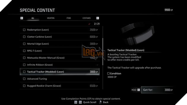 Hướng Dẫn Resident Evil Requiem: Những Nội Dung Đặc Biệt Nên Được Mở Khóa Sớm Cho NG+ 8