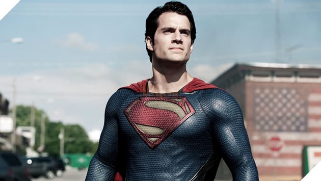 Hình ảnh về Henry Cavill trong tạo hình Superman.