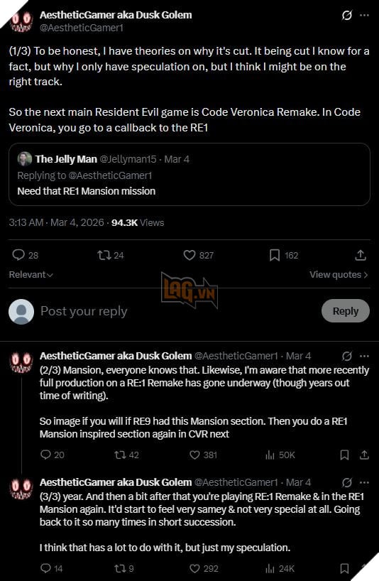 Rò Rỉ Thông Tin Resident Evil 1 Sẽ Có Thêm Một Bản Remake Khác Trong Thời Gian Tới 3