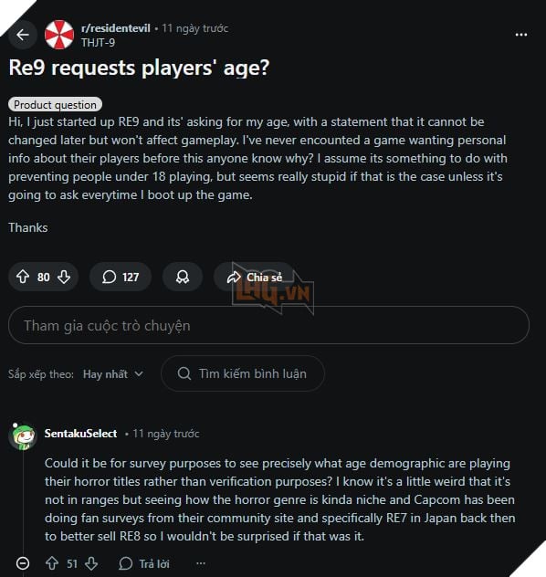 Resident Evil Requiem: Cộng Đồng Hâm Mộ Phát Hiện Hóa Ra Game Cũng Có Giới Hạn Tuổi Tối Đa 3