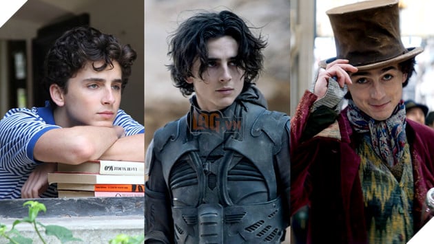 Hình ảnh về một số tạo hình trong phim của sao nam Timothée Chalamet. 