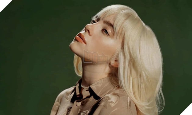 Hình ảnh về nữ ca sĩ nổi tiếng Billie Eilish.