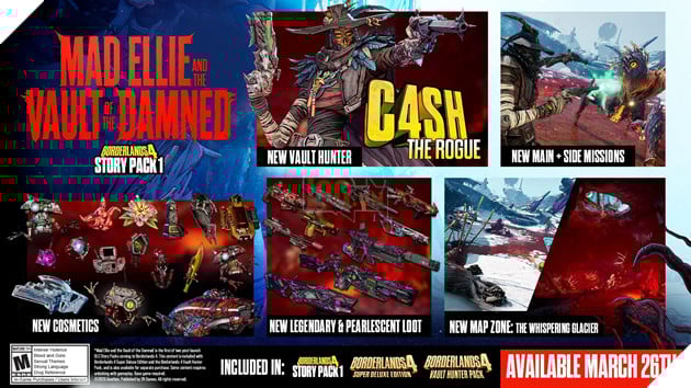 Borderlands 4 Công Bố Ngày Ra Mắt DLC Cốt Truyện Và Hé Lộ Lối Chơi Mới