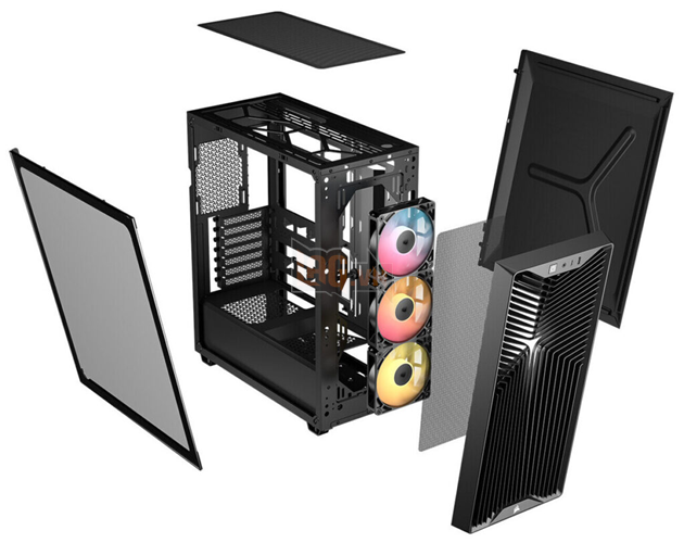 Corsair Trình Làng 3200D: Quái Kiệt Mid-Tower Mới Soán Ngôi Huyền Thoại 3000D 2