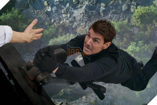 Hình ảnh một phân cảnh trong phim hành động Mission: Impossible của sao nam Tom Cruise.