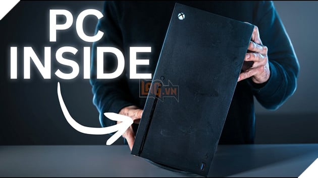 Biến Xbox Series X thành PC gaming hàng khủng : Gắn cả RTX 5060 vào vỏ console