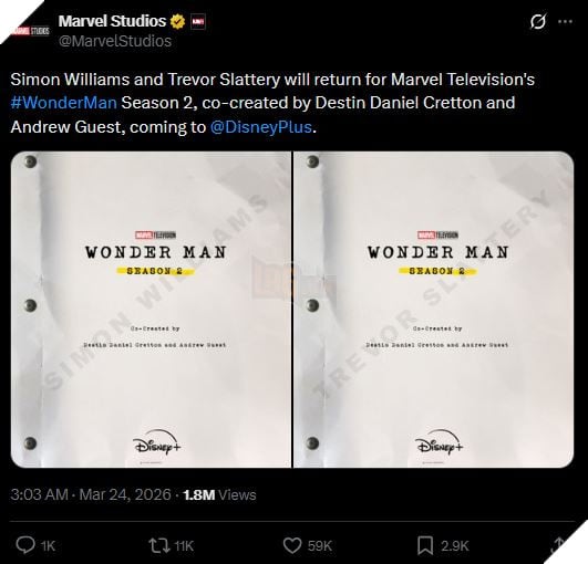 Marvel Chính Thức Công Bố Mùa 2 Cho Dự Án Truyền Hình Wonder Man 4