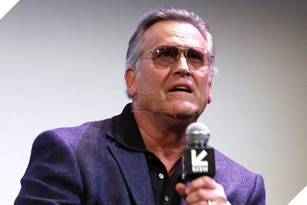 Hình ảnh về diễn viên kỳ cựu Bruce Campbell.
