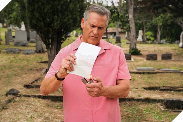 Hình ảnh nhân vật do Bruce Campbell trong phim Ernie & Emma.