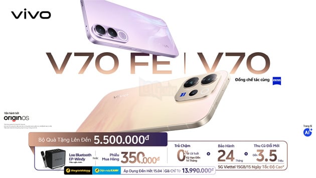 Vivo Ra Mắt Bộ Đôi V70 Và V70 FE: Nâng Tầm Trải Nghiệm Nhiếp Ảnh Di Động Và Sáng Tạo Hình Ảnh  6