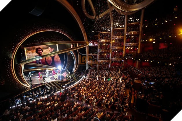 Hình ảnh về sân khấu Oscar.