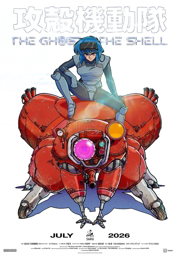 Ghost in the Shell anime mới tung trailer thứ hai, Science SARU tiếp tục mở rộng franchise