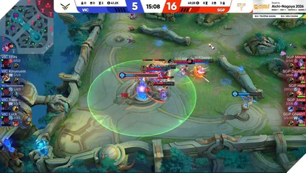 MLBB: Saigon Phantom Vượt Qua The Vicious, Đại Diện Esports Việt Nam Đến ASIAD 2026