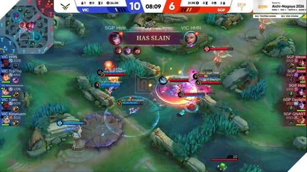 MLBB: Saigon Phantom Vượt Qua The Vicious, Đại Diện Esports Việt Nam Đến ASIAD 2026 2