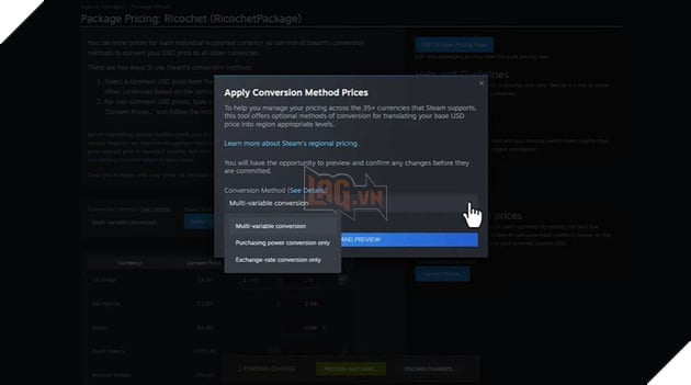 Steam Chính Thức Đưa Ra Giải Pháp Về Tình Trạng Chênh Lệch Giá Vùng 2
