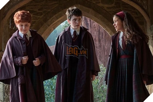 Hình ảnh về dàn diễn viên trong serise phim Harry Potter của HBO.