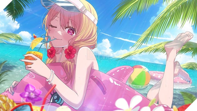 Oshi no Ko công bố visual Ruby Hoshino quảng cáo thời trang 3