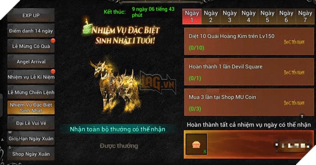 Mừng Sinh Nhật 1 Tuổi, MU Lục Địa VNG Tung Loạt Sự Kiện Rình Rang Với Ngàn Quà Tặng Giá Trị 3