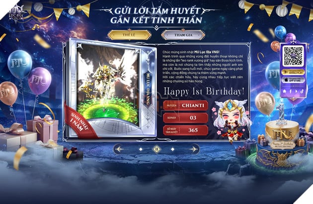 Mừng Sinh Nhật 1 Tuổi, MU Lục Địa VNG Tung Loạt Sự Kiện Rình Rang Với Ngàn Quà Tặng Giá Trị 5