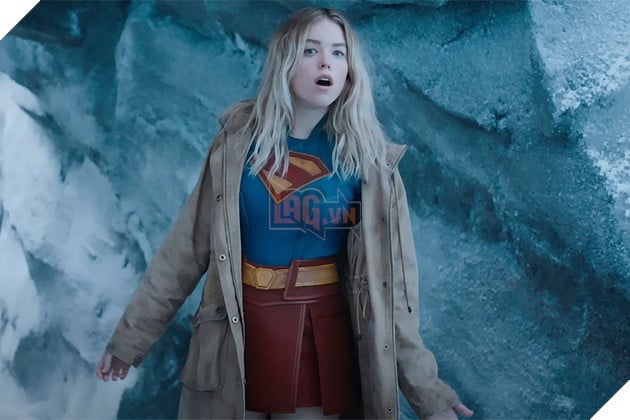 Hình ảnh về sao nữ Milly Alock trong tạo hình nhân vật Supergirl.