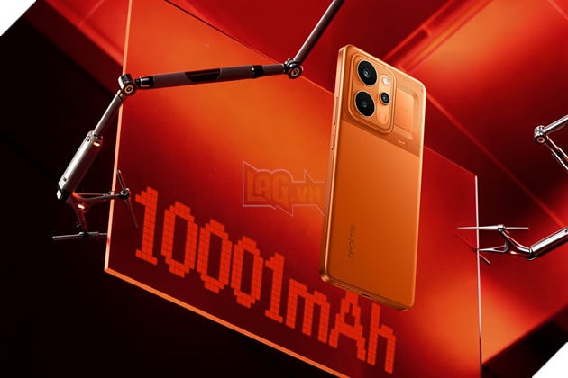 realme P4 Power là sản phẩm smartphone đầu tiên tại Việt Nam sở hữu viên pin 10001 mAh