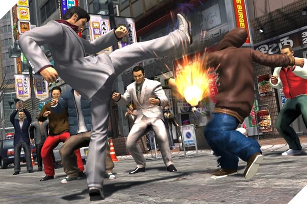 Hình ảnh về phim game Yakurza.