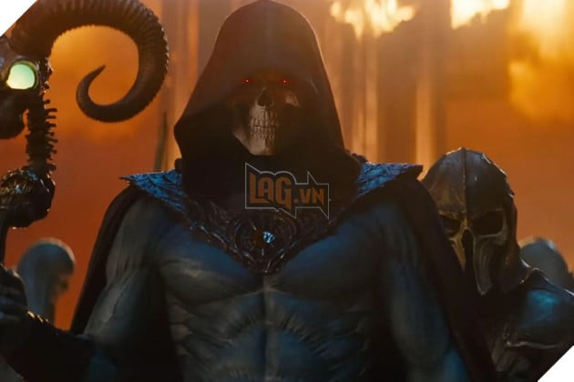 Hình ảnh về nhân vật Skeletor  do diễn viên Jared Leto thủ vai trong phim Masters of the Universe.