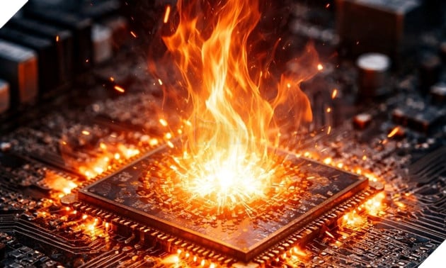 Chipset đạt kỷ lục khi hoạt động ở nhiệt độ 700°C, chịu được sức nóng như dung nham 2