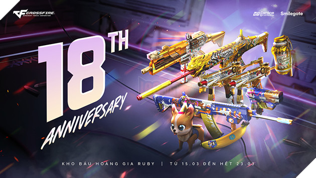 Crossfire Mừng Hành Trình 18 Năm Với Bộ Đôi Kho Báu Hoàng Gia 18th Anniversary 5
