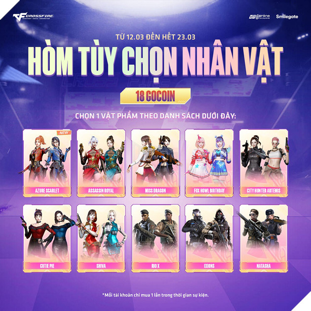 Crossfire Tung Big Update Tháng 3 Kỷ Niệm 18 Năm Ra Mắt Tại Thị Trường Việt 8