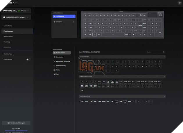 Corsair Vanguard Air 99 Wireless: Bàn phím 8.000Hz tích hợp Stream Deck, all-in-one cho game thủ và streamer 14