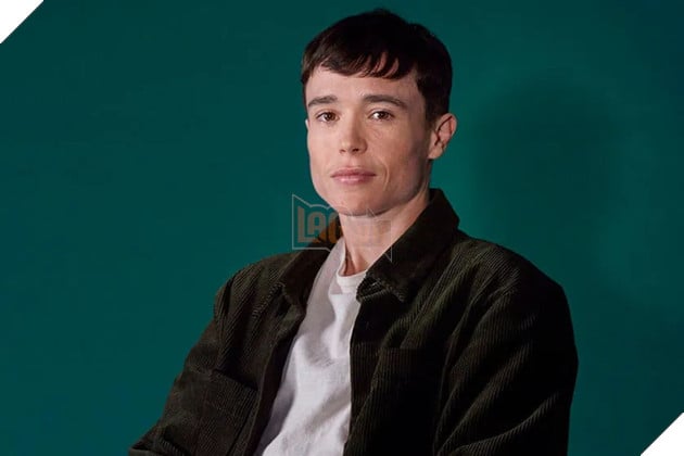 Hình ảnh về diễn viên Elliot Page.