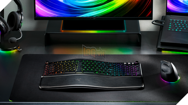 Razer Pro Type Ergo ra mắt: Bàn phím công thái học tích hợp AI và Command Dial cho dân văn phòng