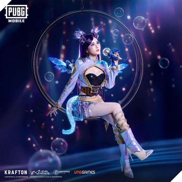 PUBG Mobile Hợp Tác Streamer Ms Three Ra Mắt Giáp Tối Thượng “Thần Tượng Ngân Hà” 2