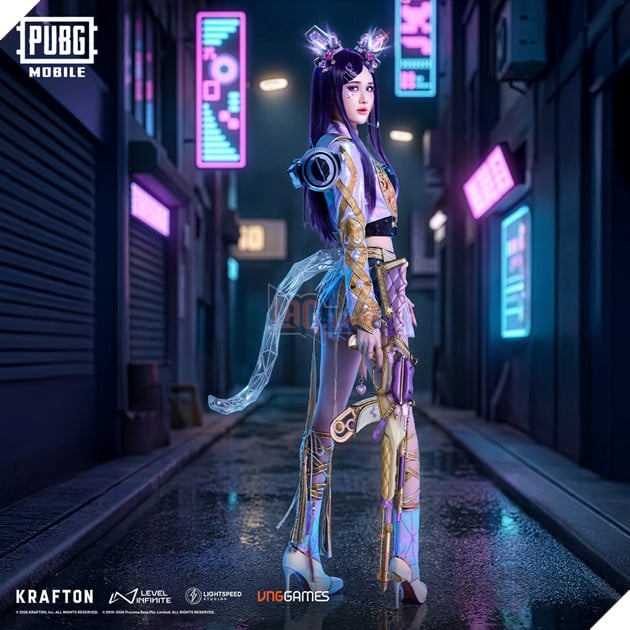 PUBG Mobile Hợp Tác Streamer Ms Three Ra Mắt Giáp Tối Thượng “Thần Tượng Ngân Hà” 7