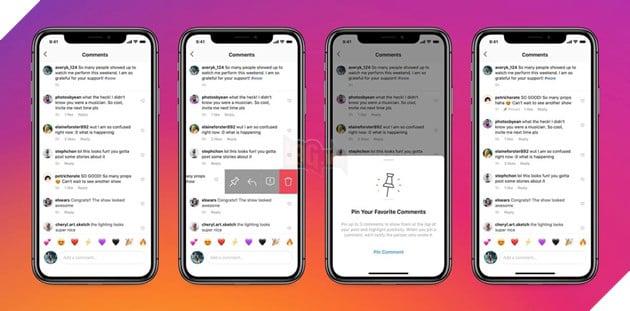 Instagram đã cho phép chỉnh sửa bình luận