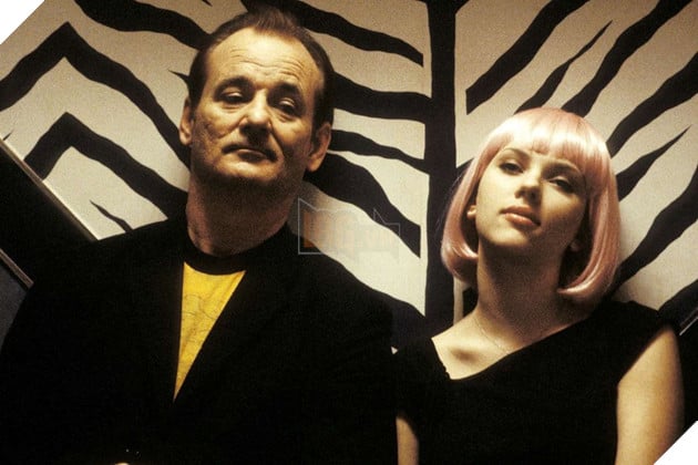 Hình ảnh về Bill Murray và Scarlett Johansson trong phim Lost in Translation.