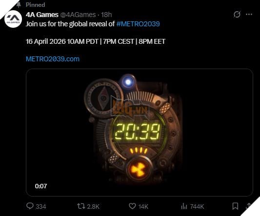 Metro 2039 Đã Sẵn Sàng Lộ Diện Sau Hai Ngày Nữa, Hướng Đến Chương Tiếp Theo 2