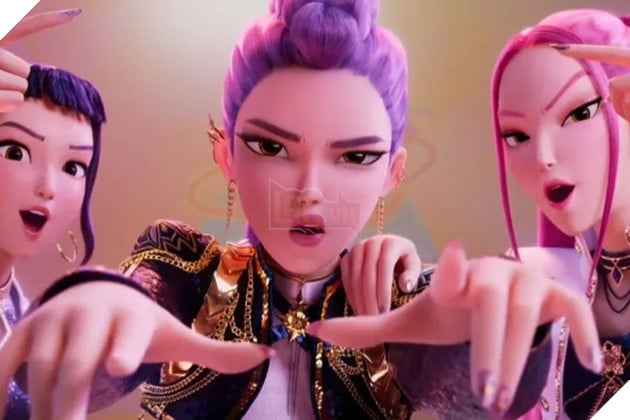 Hình ảnh về phim hoạt hình Kpop Demon Hunters.