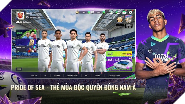 VNGAMES Ra Mắt Total Football Tại Đông Nam Á, Hợp Tác Với Đình Bắc Cho Thị Trường Việt Nam 9
