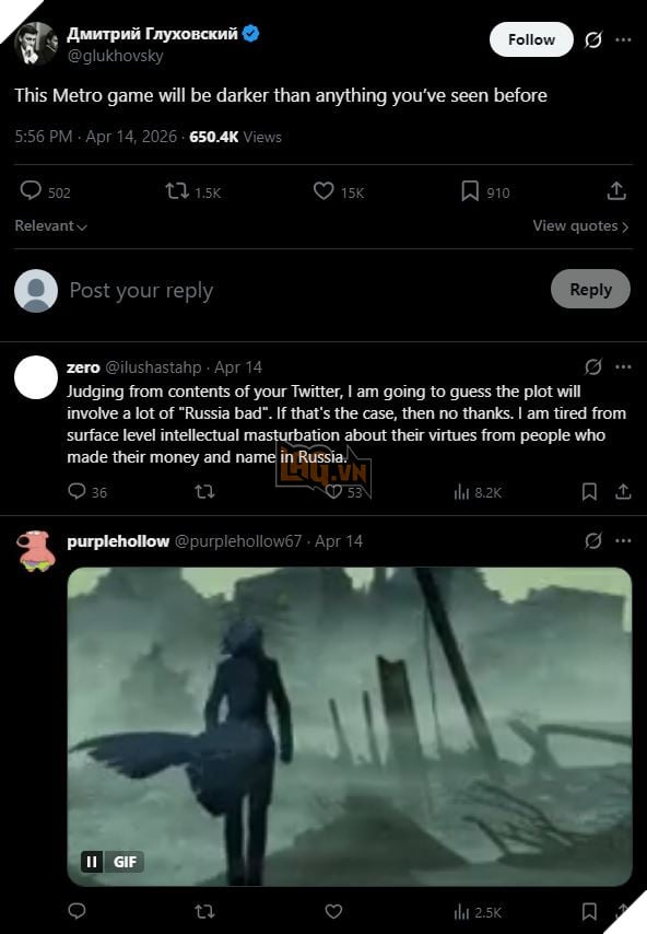 Tác Giả Tiểu Thuyết Metro Tiết Lộ Về Tiềm Năng Của Phần Game 2039 2