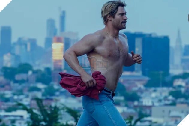 Hình ảnh về diện mạo của sao nam David Corenswet trong phim mới.