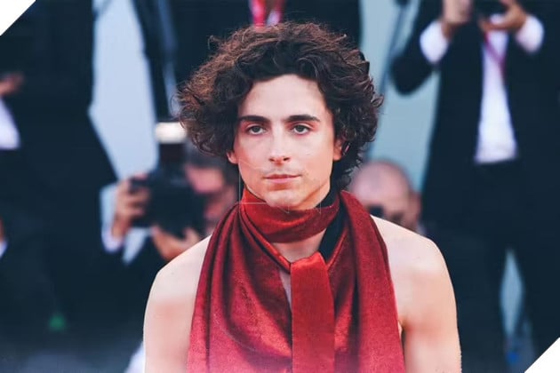Hình ảnh về sao nam Timothée Chalamet.