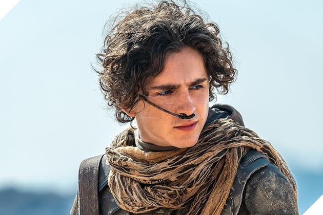 Hình ảnh của diễn viên Timothée Chalamet trong series phim Dune: Part Three.
