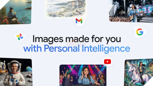 Gemini có thể tạo ảnh AI cá nhân hóa từ Google Photos của người dùng