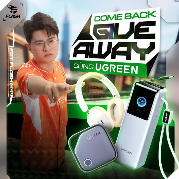 Team Flash × Ugreen: “Charge Like A Champion” Tiếp Năng Lượng Cho Hành Trình Chinh Phục 2026 2