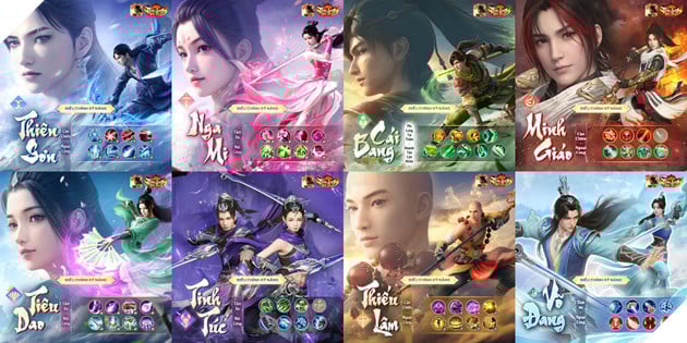 Phái Mới Thiên Long: Thế Lực Mới Xoay Chuyển Cục Diện Giang Hồ Thiên Long Bát Bộ VNG 4