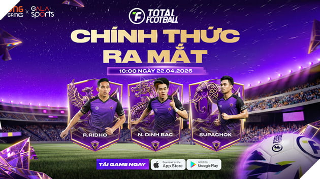 Total Football VNG Chính Thức Ra Mắt Cộng Đồng Game Thủ Đông Nam Á